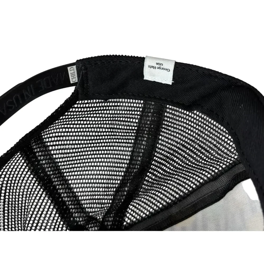 George Hats Pineapple Mesh Trucker Hat Panel‎ Cap KIDS CHILD 2T-3T YO 50+ UPF
